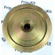 TRP 107-344 COUPLING FOR  SLE PK7 219MM 10-7344 Clutch 8 Bushing AFTERMARKET